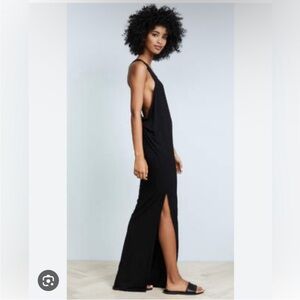 Mikoh Mavericks Black Maxi Dress S/M